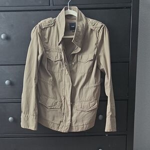 GAP Women's Green Military Utility Jacket XS